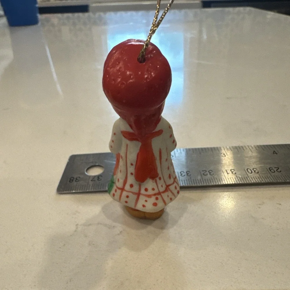 Vintage 1980's ‎ Holly Hobbie Ceramic Ornament